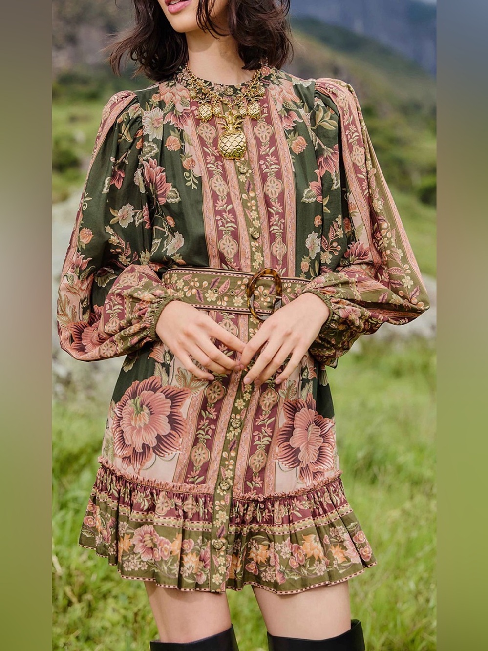 FARM RIO Flowering Garden Tree Dress - Picture 2 of 11